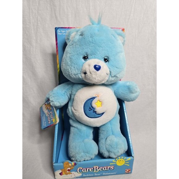 Care Bears Other - Care Bear Bedtime Vintage Plush Original Box Tag Stuffed Animal American 2002